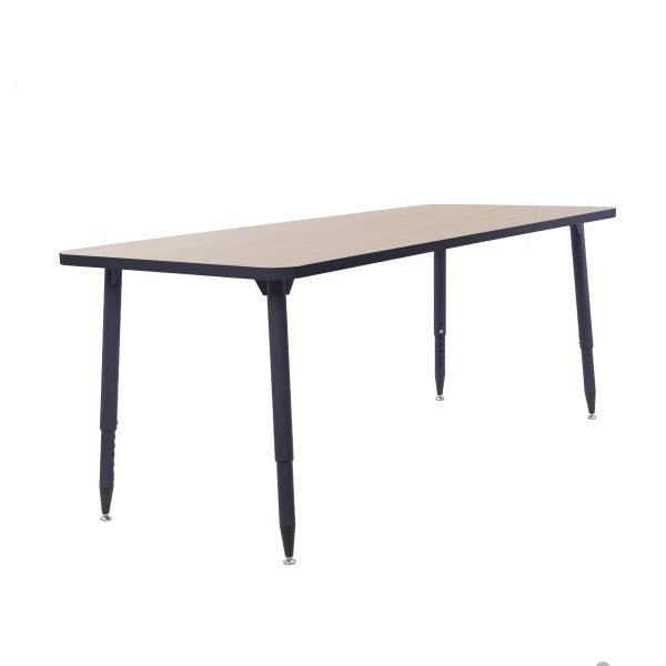 FDP Adapte 30" x 72" Rectangle Activity Table with Adjustable Tapered Legs 22" - 34" (FDP - 15632 - XXXX) - SchoolOutlet