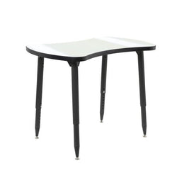 FDP Adapte 25" x 37" Bowtie Dry-Erase Activity Table with Adjustable Tapered Legs (15640-XXXX)