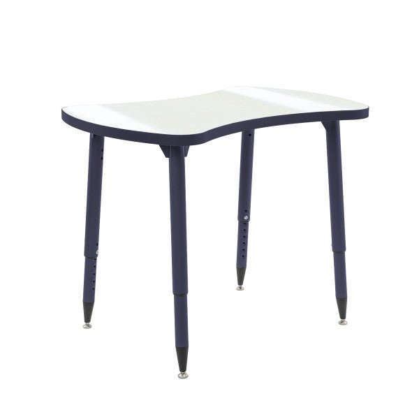 FDP Adapte 25" x 37" Bowtie Dry - Erase Activity Table with Adjustable Tapered Legs (15640 - XXXX) - SchoolOutlet