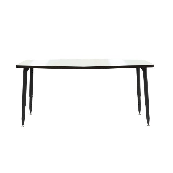 FDP Adapte 34" x 60" Long Hexagon Dry - Erase Activity Table with Adjustable Tapered Legs (15643 - XXXX) - SchoolOutlet