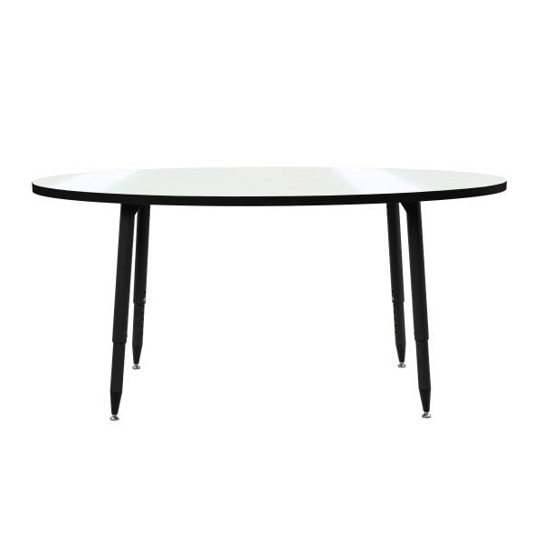 FDP Adapte 30" x 60" Oval Dry - Erase Activity Table with Adjustable Tapered Legs (15644 - XXXX) - SchoolOutlet