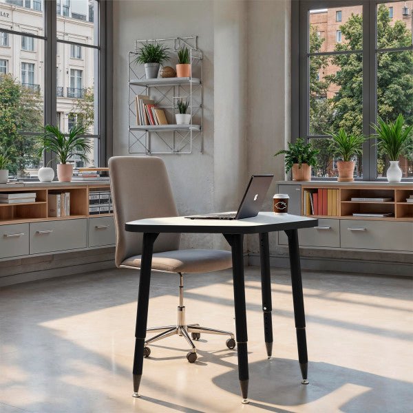 FDP Adapte 24" x 36" Petal Dry - Erase Activity Table with Adjustable Tapered Legs (15645 - XXXX) - SchoolOutlet