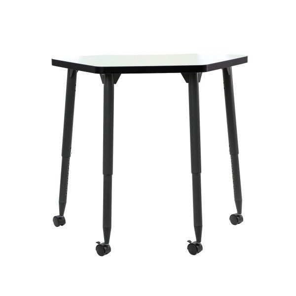 FDP Adapte 24" x 36" Petal Dry - Erase Activity Table with Adjustable Tapered Legs (15645 - XXXX) - SchoolOutlet