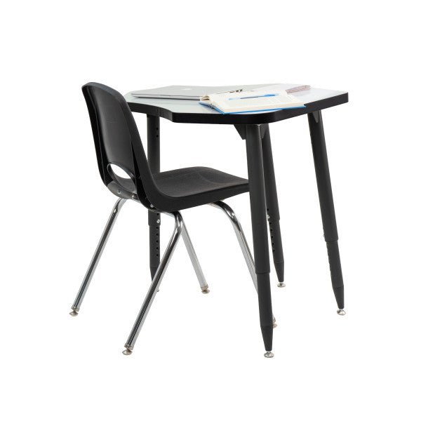 FDP Adapte 24" x 36" Petal Dry - Erase Activity Table with Adjustable Tapered Legs (15645 - XXXX) - SchoolOutlet