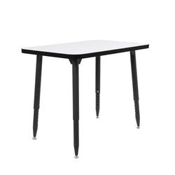 FDP Adapte 24" x 36" Rectangle Dry-Erase Activity Table with Adjustable Tapered Legs (15646-XXXX)