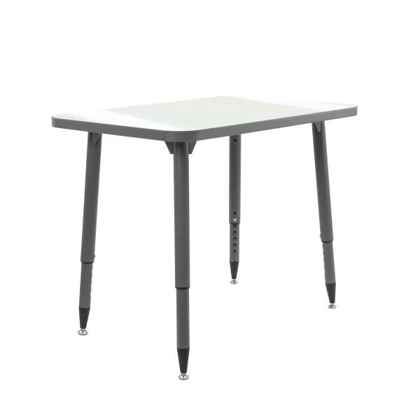 FDP Adapte 24" x 36" Rectangle Dry - Erase Activity Table with Adjustable Tapered Legs (15646 - XXXX) - SchoolOutlet