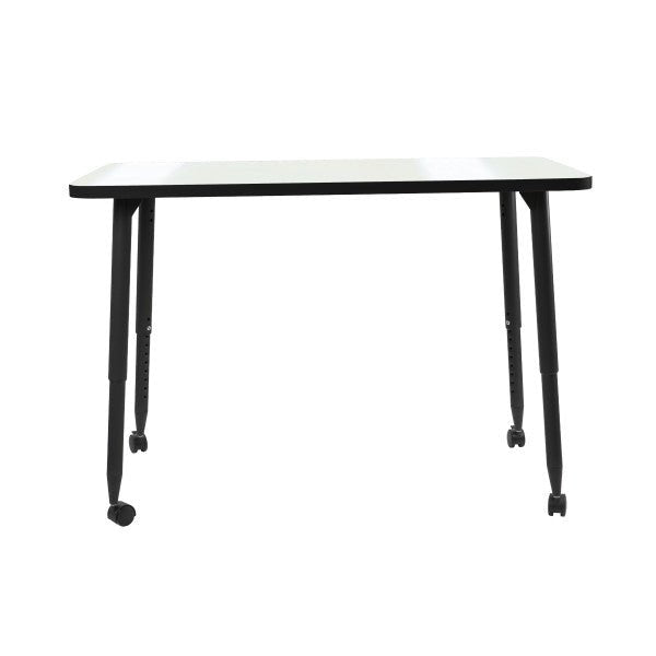 FDP Adapte 24" x 48" Rectangle Dry - Erase Activity Table with Adjustable Tapered Legs (15647 - XXXX) - SchoolOutlet