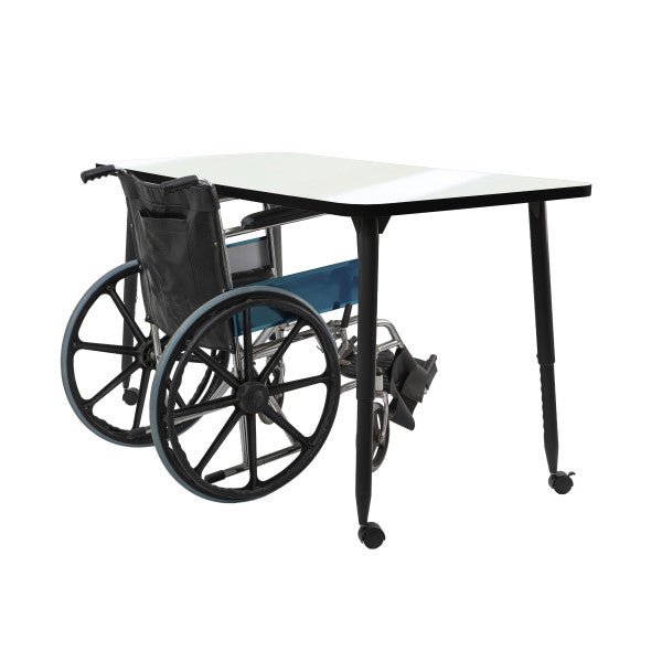 FDP Adapte 30" x 60" Rectangle Dry - Erase Activity Table with Adjustable Tapered Legs (15649 - XXXX) - SchoolOutlet