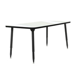 FDP Adapte 30" x 60" Rectangle Dry-Erase Activity Table with Adjustable Tapered Legs (15649-XXXX)