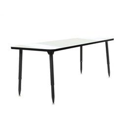 FDP Adapte 30" x 72" Rectangle Dry-Erase Thermofused Activity Table with Adjustable Tapered Legs (15650-XXXX)
