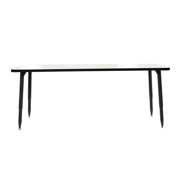 FDP Adapte 30" x 72" Rectangle Dry - Erase Thermofused Activity Table with Adjustable Tapered Legs (15650 - XXXX) - SchoolOutlet