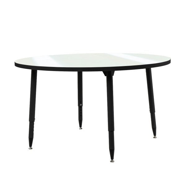 FDP Adapte 48" Round Dry - Erase Activity Table with Adjustable Tapered Legs (15651 - XXXX) - SchoolOutlet