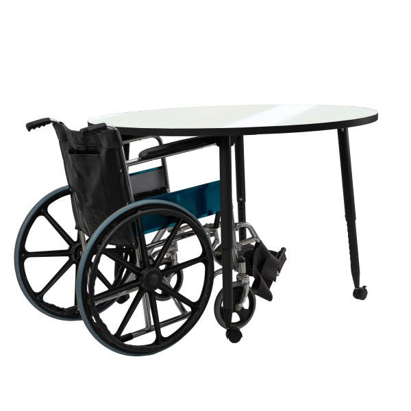FDP Adapte 48" Round Dry - Erase Activity Table with Adjustable Tapered Legs (15651 - XXXX) - SchoolOutlet