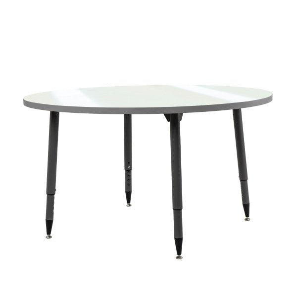 FDP Adapte 48" Round Dry - Erase Activity Table with Adjustable Tapered Legs (15651 - XXXX) - SchoolOutlet