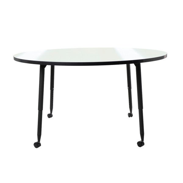 FDP Adapte 60" Round Dry - Erase Activity Table with Adjustable Tapered Legs (15652 - XXXX) - SchoolOutlet