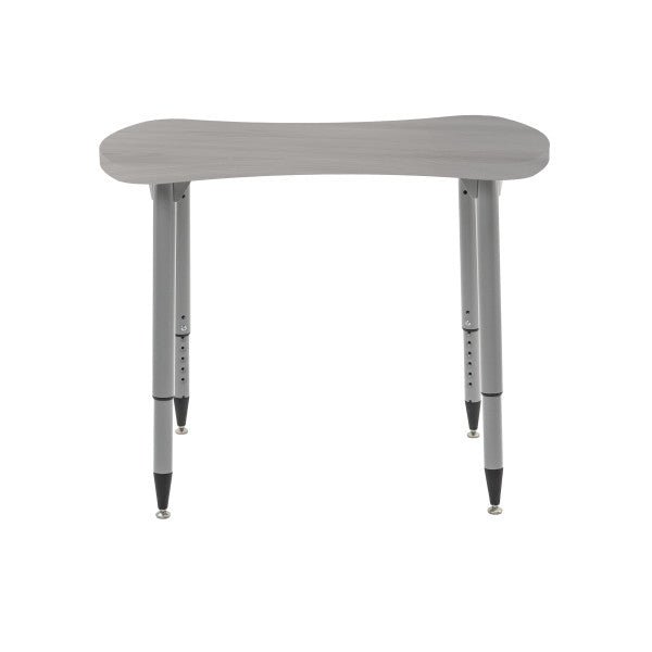 FDP Adapte 25" x 37" Bowtie Woodgrain Activity Table with Adjustable Tapered Legs 22" - 34" (FDP - 15654 - XXX) - SchoolOutlet