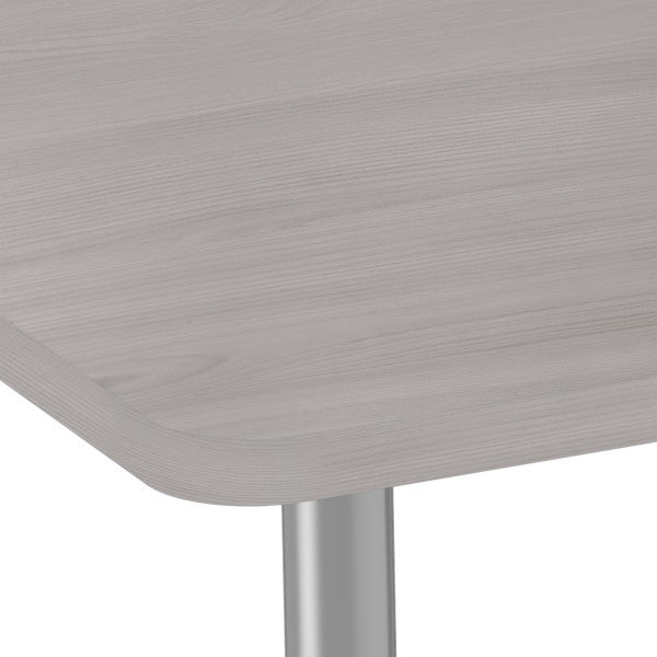 FDP Adapte 25" x 37" Bowtie Woodgrain Activity Table with Adjustable Tapered Legs 22" - 34" (FDP - 15654 - XXX) - SchoolOutlet