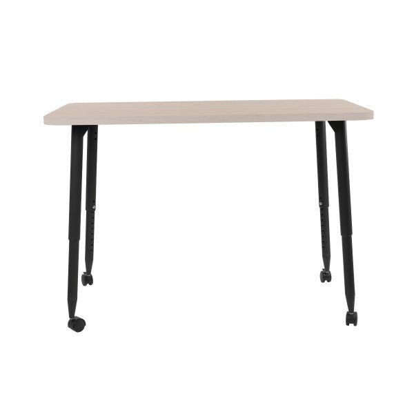 FDP Adapte 24" x 48" Rectangle Woodgrain Activity Table with Adjustable Tapered Legs 22" - 34" (FDP - 15661 - XXX) - SchoolOutlet