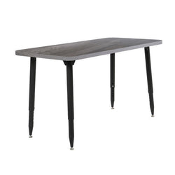 FDP Adapte 24" x 48" Rectangle Woodgrain Activity Table with Adjustable Tapered Legs 22"-34" (FDP-15661-XXX)