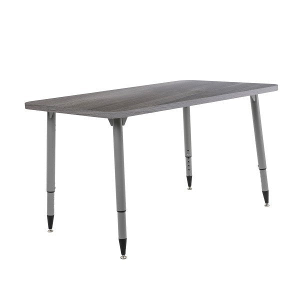 FDP Adapte 30" x 48" Rectangle Woodgrain Activity Table with Adjustable Tapered Legs 22" - 34" (FDP - 15662 - XXX) - SchoolOutlet