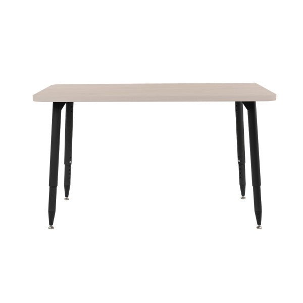 FDP Adapte 30" x 48" Rectangle Woodgrain Activity Table with Adjustable Tapered Legs 22" - 34" (FDP - 15662 - XXX) - SchoolOutlet
