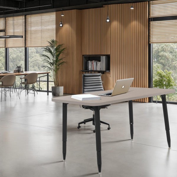 FDP Adapte 30" x 48" Rectangle Woodgrain Activity Table with Adjustable Tapered Legs 22" - 34" (FDP - 15662 - XXX) - SchoolOutlet