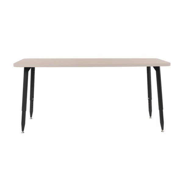 FDP Adapte 30" x 60" Rectangle Woodgrain Activity Table with Adjustable Tapered Legs 22" - 34" (FDP - 15663 - XXX) - SchoolOutlet