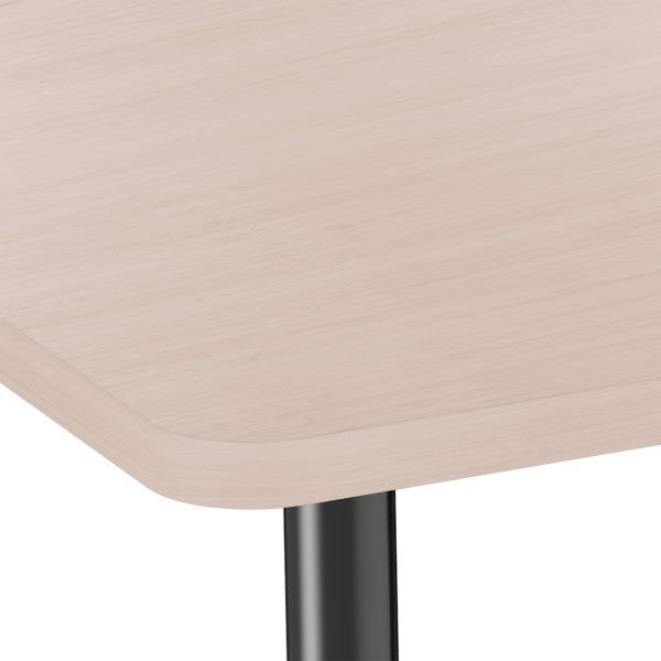 FDP Adapte 30" x 60" Rectangle Woodgrain Activity Table with Adjustable Tapered Legs 22" - 34" (FDP - 15663 - XXX) - SchoolOutlet