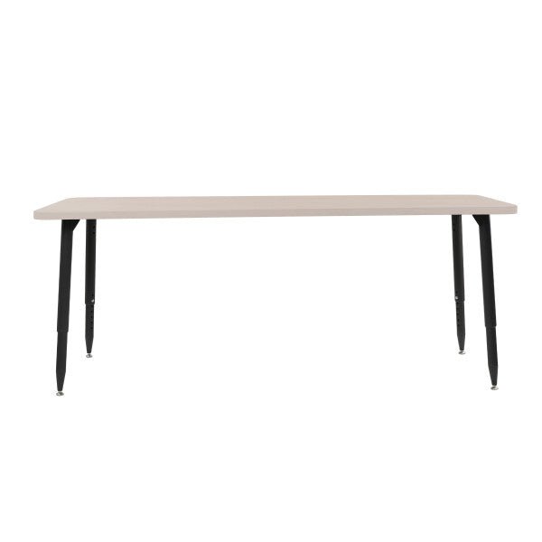 FDP Adapte 31" x 50" Rectangle Woodgrain Activity Table with Adjustable Tapered Legs 22" - 34" (FDP - 15664 - XXX) - SchoolOutlet