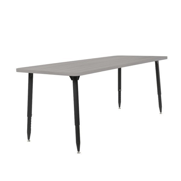 FDP Adapte 31" x 50" Rectangle Woodgrain Activity Table with Adjustable Tapered Legs 22" - 34" (FDP - 15664 - XXX) - SchoolOutlet