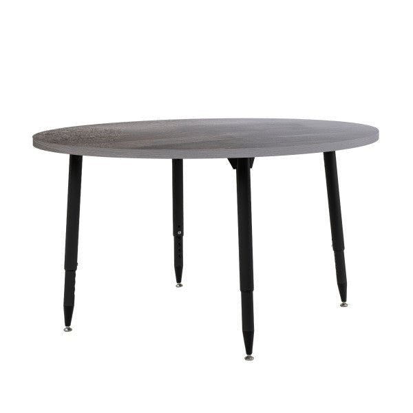 FDP Adapte 48" Round Woodgrain Activity Table with Adjustable Tapered Legs 22" - 34" (FDP - 15665 - XXX) - SchoolOutlet