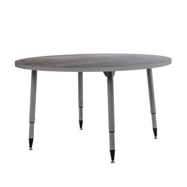 FDP Adapte 48" Round Woodgrain Activity Table with Adjustable Tapered Legs 22" - 34" (FDP - 15665 - XXX) - SchoolOutlet