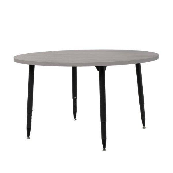 FDP Adapte 48" Round Woodgrain Activity Table with Adjustable Tapered Legs 22" - 34" (FDP - 15665 - XXX) - SchoolOutlet