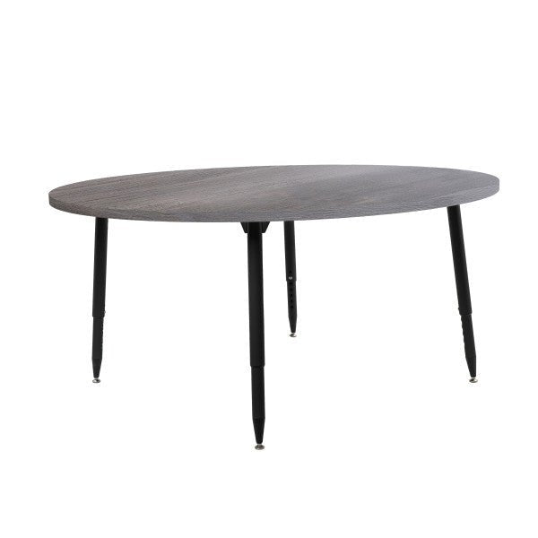 FDP Adapte 60" Round Woodgrain Activity Table with Adjustable Tapered Legs 22" - 34" (FDP - 15666 - XXX) - SchoolOutlet