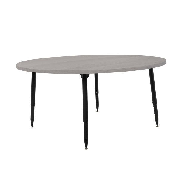 FDP Adapte 60" Round Woodgrain Activity Table with Adjustable Tapered Legs 22" - 34" (FDP - 15666 - XXX) - SchoolOutlet