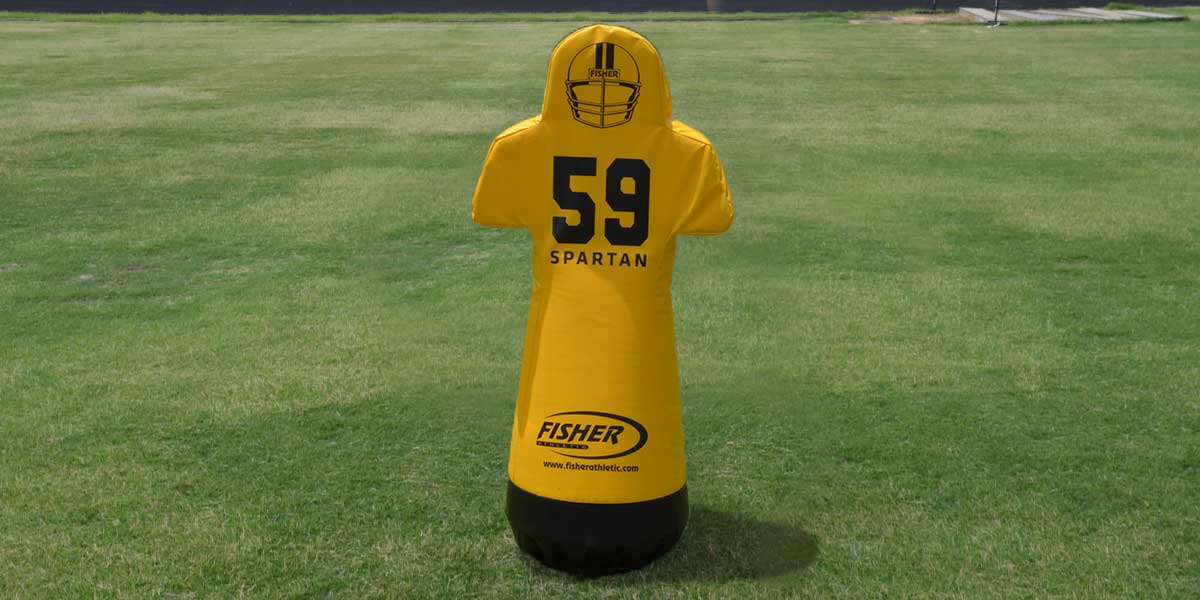 Fisher Athletic Spartan Pop Up Dummy 59" Training Dummy with Heavy Base (FIS - 10159) - SchoolOutlet