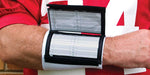 Fisher Double Wristband with Clear Vinyl Face Playbook Holder (adult) (FIS - 1050XX) - SchoolOutlet