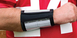 Fisher Triple Wristband with Clear Vinyl Face Playbook Holder (adult) (FIS-1050TXX)