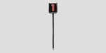 Fisher Athletic Economy Flip Indicator Football Down Marker 7' Height with Padded Pole (FIS - 2002) - SchoolOutlet