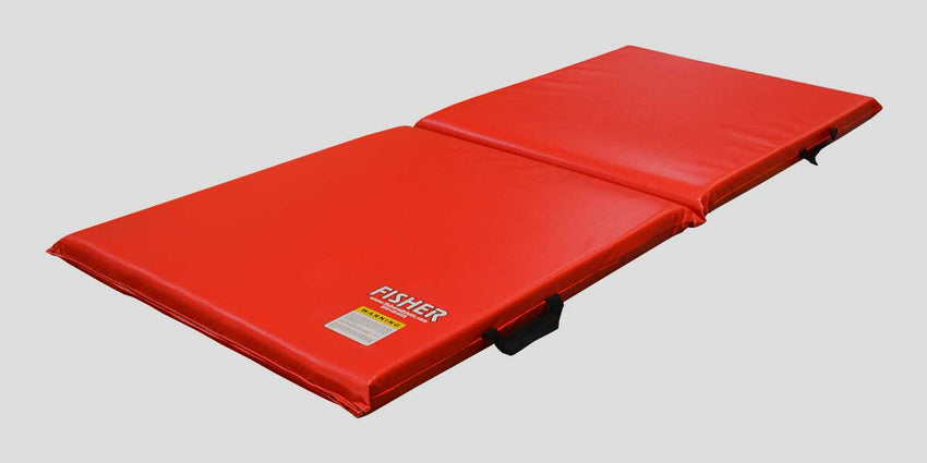 Fisher Athletic Folding Personal Mat with 2" Polyfoam and Vinyl Cover (FIS - 30362) - SchoolOutlet