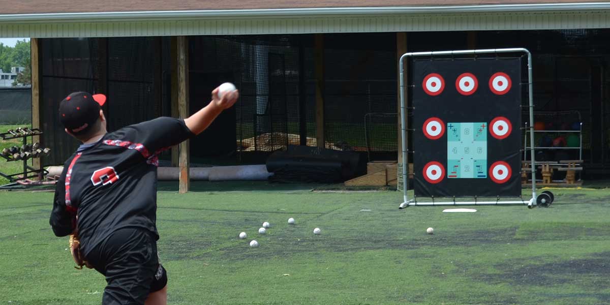 Fisher Athletic 6’ x 7’ 360 Pitching Target (FIS - 360PT2) - SchoolOutlet