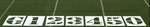 Fisher Field Marking Stencil Set 8' x 4' LPDE Plastic with 6' Numbers (FIS - 4600STD) - SchoolOutlet