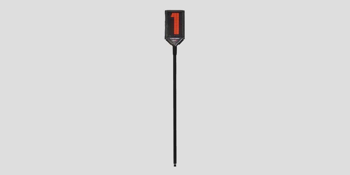 Fisher Athletic Electronic Down Marker LED Display Rechargeable 13" Numbers Football Sideline Marker (FIS - 50XX13) - SchoolOutlet