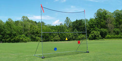 Fisher Athletic Collapsible Portable Football Goal Post 18 ft 6 in Wide Steel Field Goal (FIS-6000PGC)