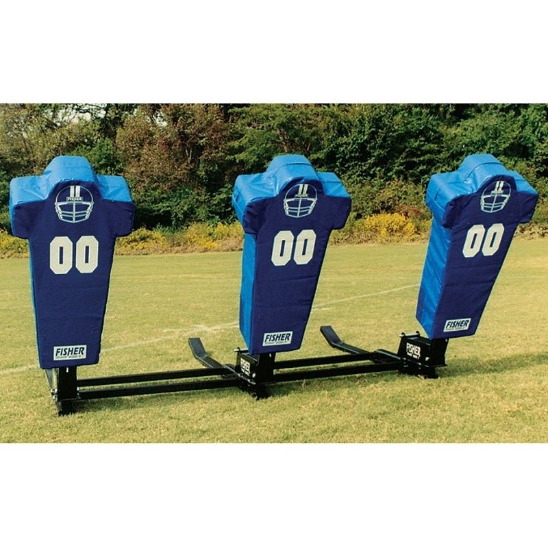 Fisher Athletic 3 Man Big Boomer Sled with Adjustable Pads and Spring Tension System (FIS - 9003) - SchoolOutlet