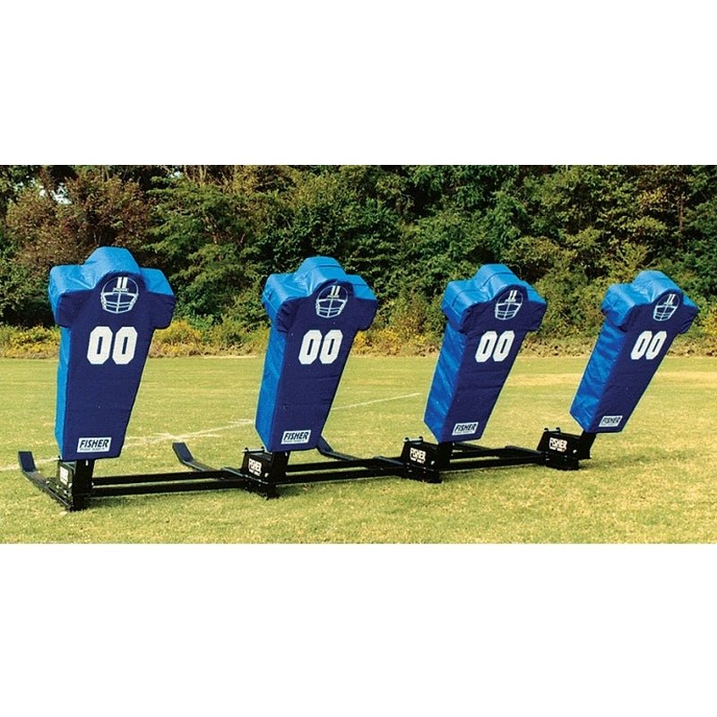 Fisher Athletic 4 Man Big Boomer Sled with Adjustable Pads and Spring Tension System (FIS - 9004) - SchoolOutlet