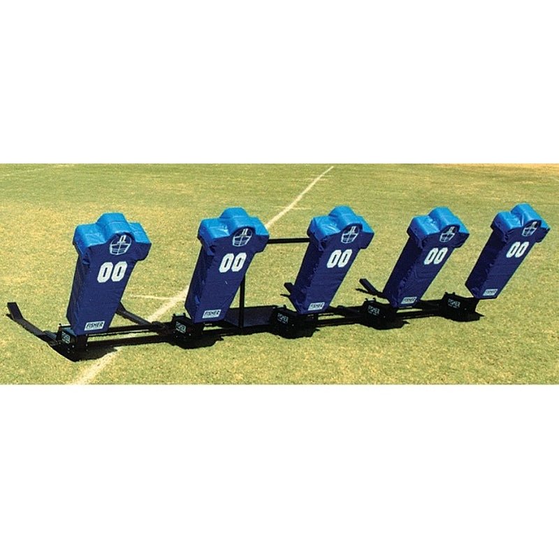 Fisher Athletic 5 Man Big Boomer Sled with Adjustable Pads and Spring Tension System (FIS - 9005) - SchoolOutlet