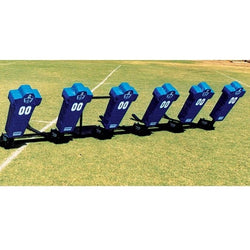 Fisher Athletic 6 Man Big Boomer Sled with Adjustable Pads and Spring Tension System (FIS-9006)