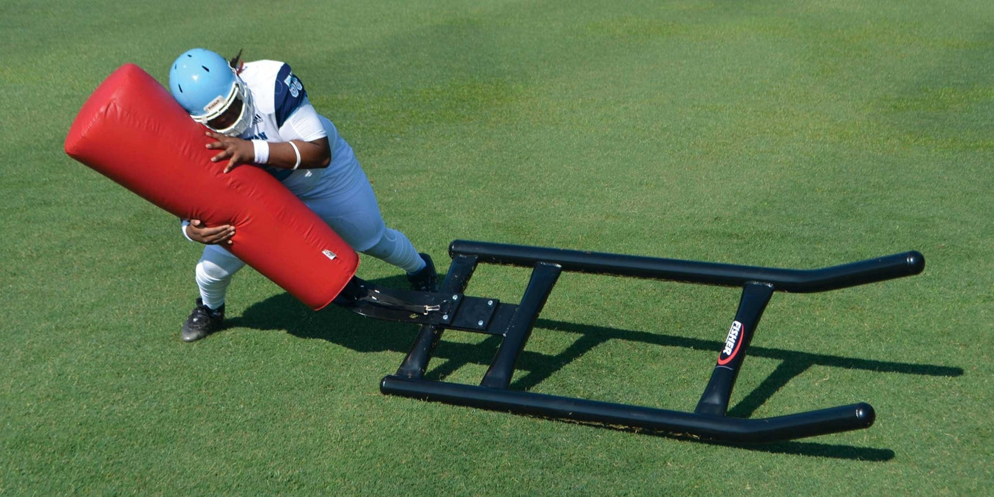 Fisher Athletic SackBak Tackle Sled with Impact - Resistant Foam Pad and Vinyl Cover (FIS - 9201) - SchoolOutlet