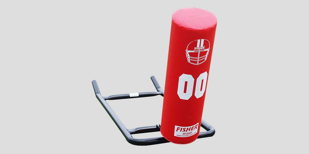 Fisher Athletic Tackle Training Sled with Impact - Resistant Foam Pad and Steel Base (FIS - 9211) - SchoolOutlet